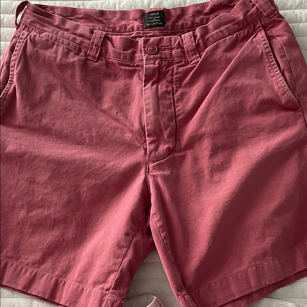 J. Crew men’s Shorts - Red, Pink, White, Yellow and Mauve - Picture 6 of 12